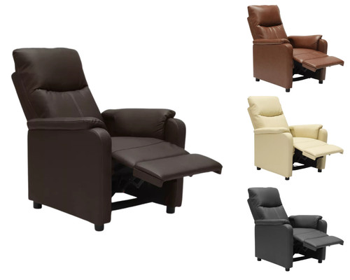 Fauteuil relax simili cuir - relax,